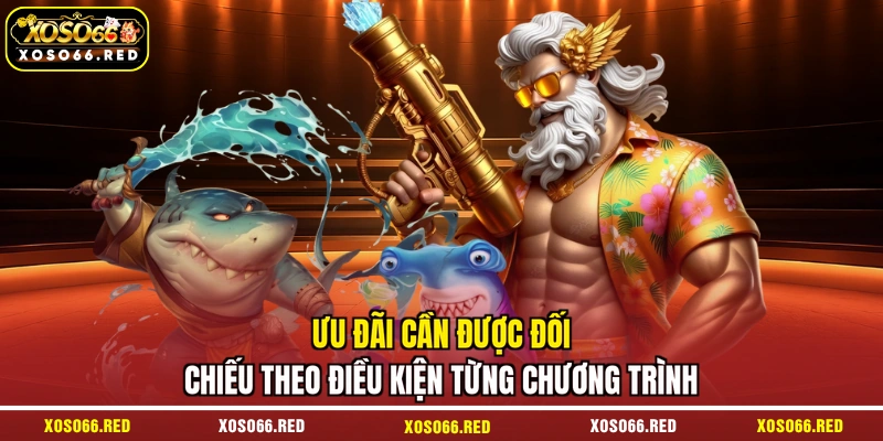 Ưu đãi cần được đối chiếu theo điều kiện từng chương trình